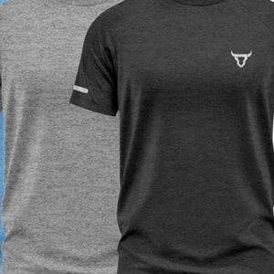 Mens Workout Short Sleeve T-Shirts Athletic Fit Fast Drying Moisture